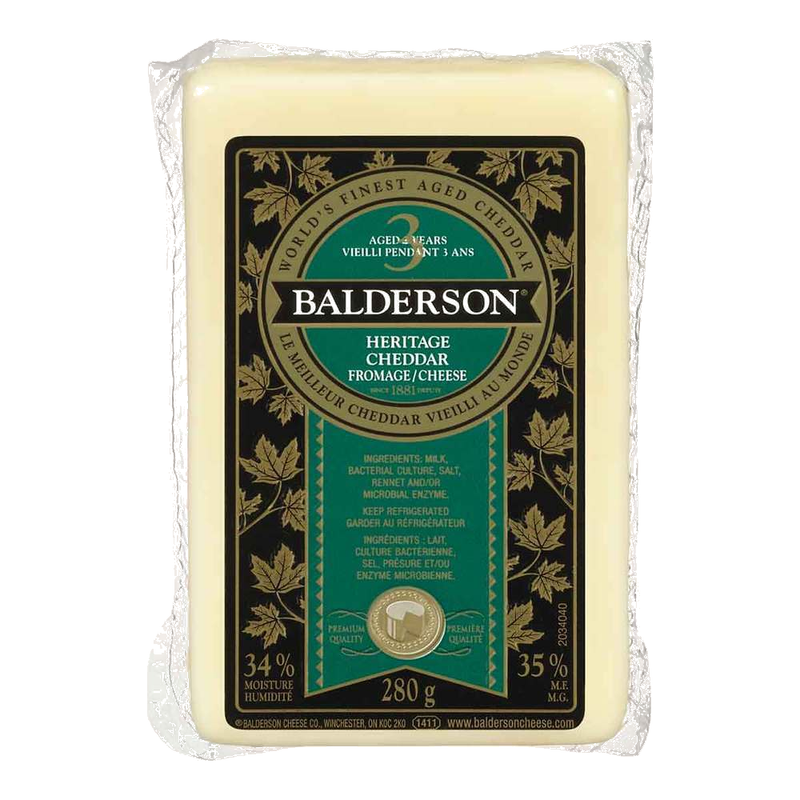 Balderson Heritage Cheddar Cheese, 280 g