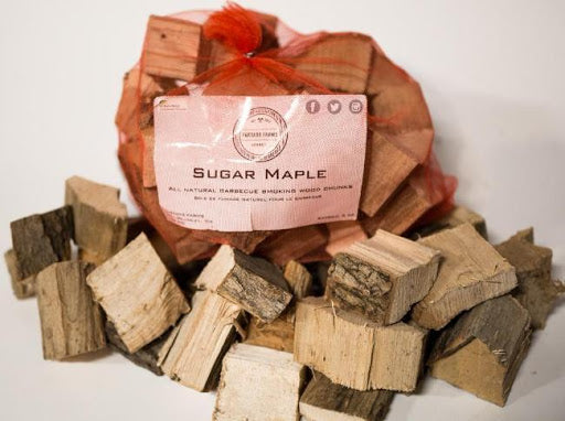BBQ WOOD CHUNKS SUGAR MAPLE [1 ea]