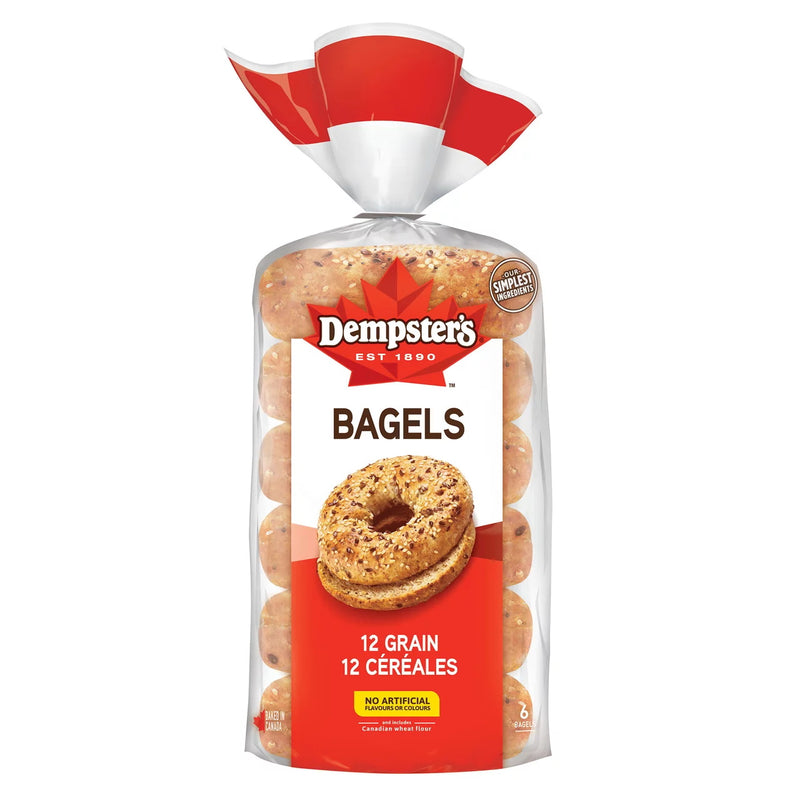 DEMPSTERS 12 GRAIN BAGELS [1 ea]