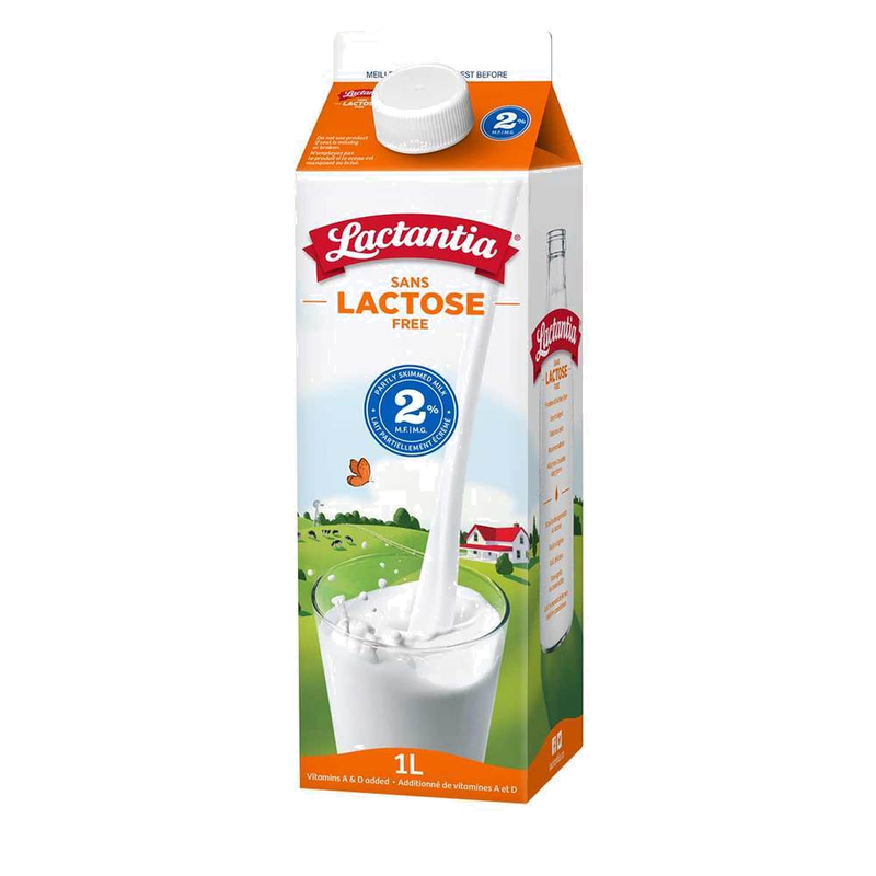 LACTANTIA LACTOSE FREE 2% [1 lt]