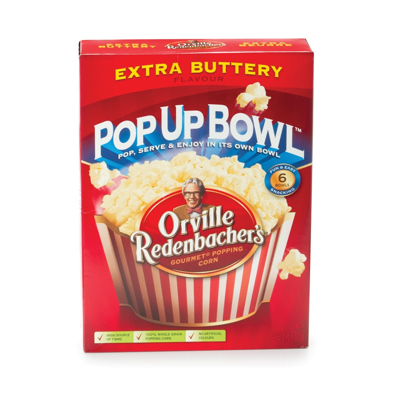 ORVILLE XTRA BUTTER POPUP BOWL [492 g]