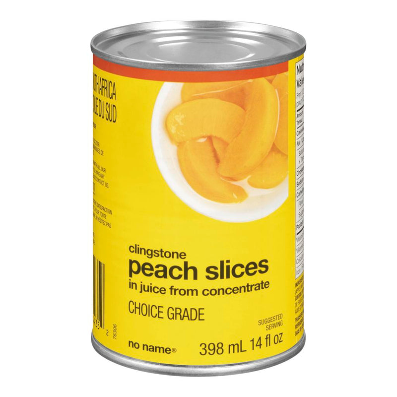 NO NAME PEACH SLICES [398 ml]