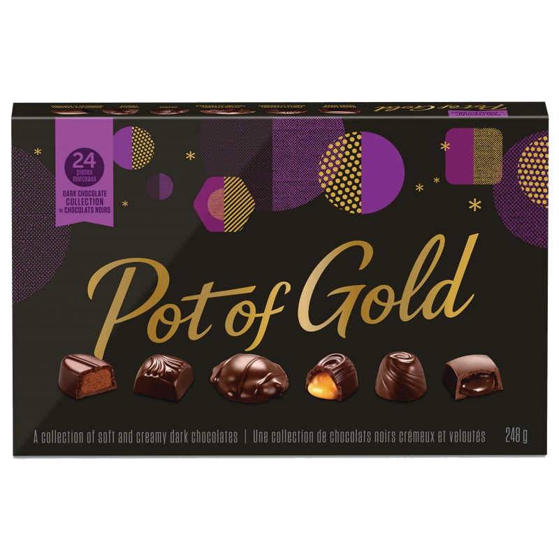 Pot Of Gold Soft And Creamy Dark Chocolate, 248 g