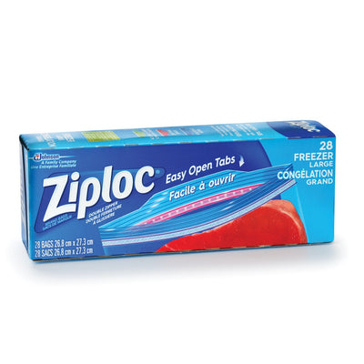 ZIPLOC FREEZER BAGS LARGE [28 pcs]
