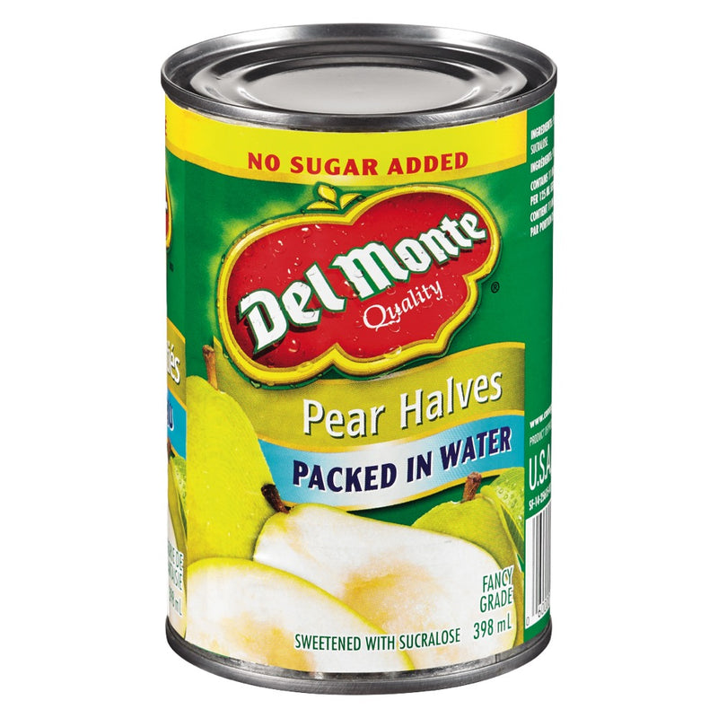 DELMONTE PEAR HALVES IN WATER [398 ml]