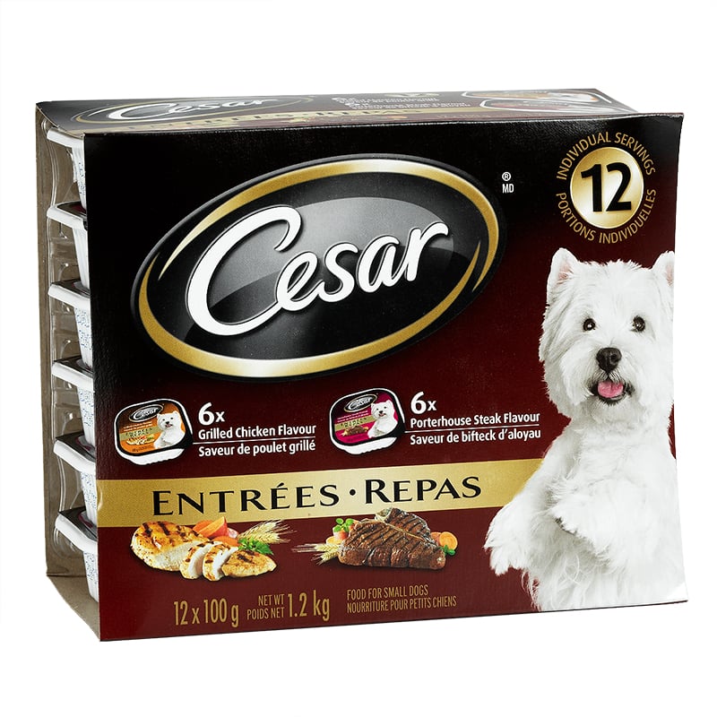 CESAR STEAK/CHICKEN [12 pkg]