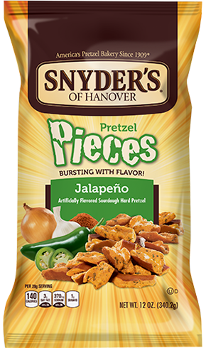 SNYDERS JALAPENO PRETZELS [240 g]
