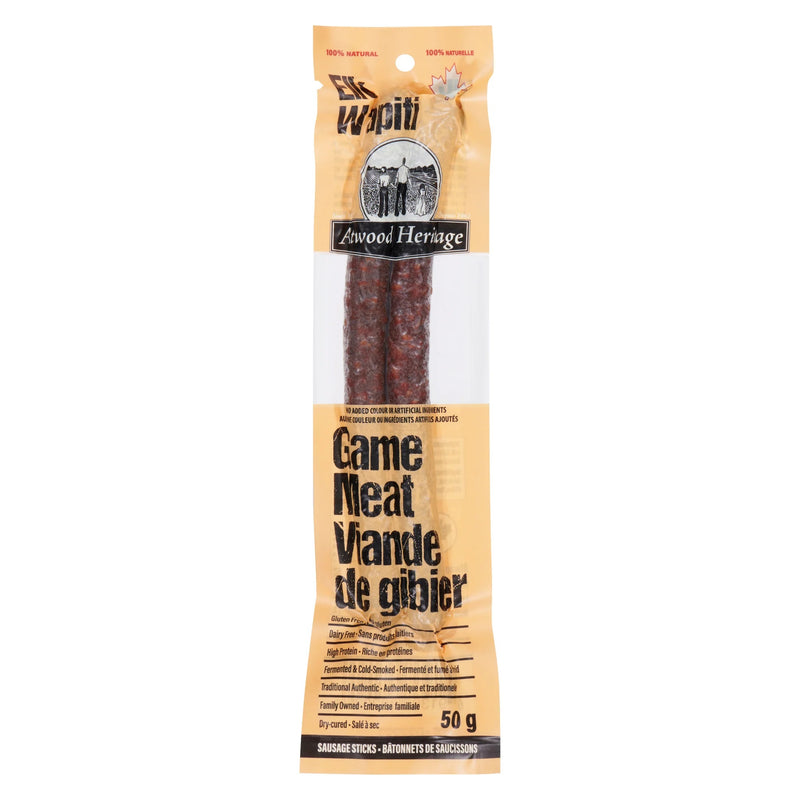 ATWOOD ELK SAUSAGE STICKS [50 g]