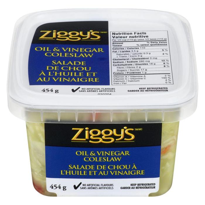 ZIGGYS OIL & VINEGAR COLESLAW [454 g]