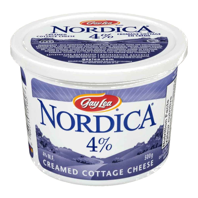 NORDICA COTTAGE CHEESE 4% [500 ml]