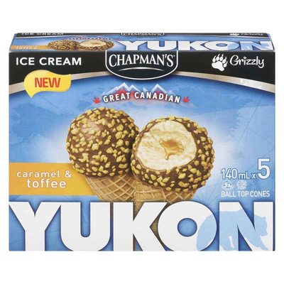 YUKON CARAMEL/TOFFEE CONE [12 pkg]