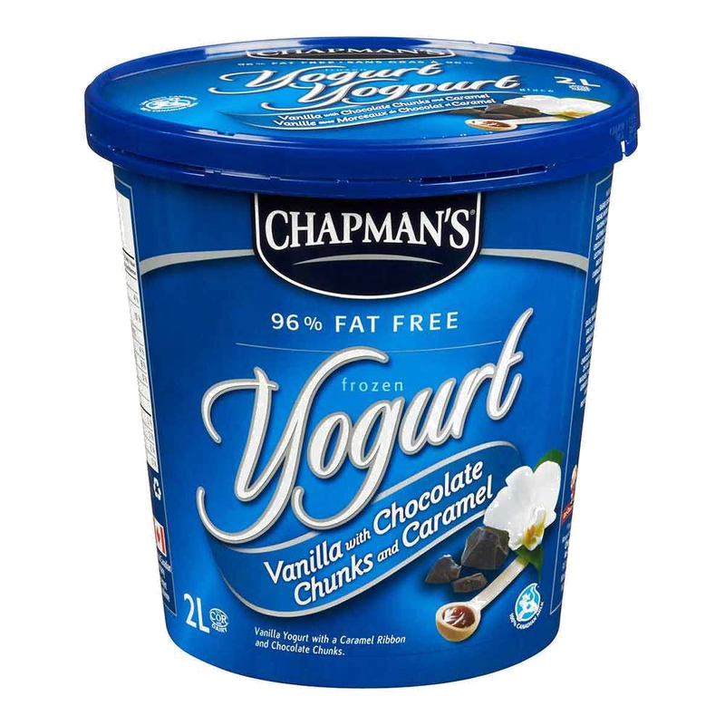 CHAPMANS YOGOURT CARAMEL CHOC [2 ltr]