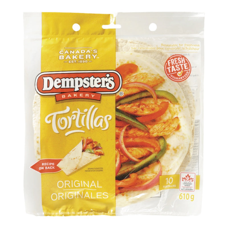 DEMP WHITE TORTILLA [610 ea]