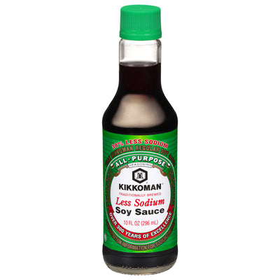 KIKKOMAN LESS SALT SOYA SAUCE [296 ml]