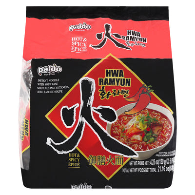 PALDO HWA RAMYUN NOODLES [5 pkg]