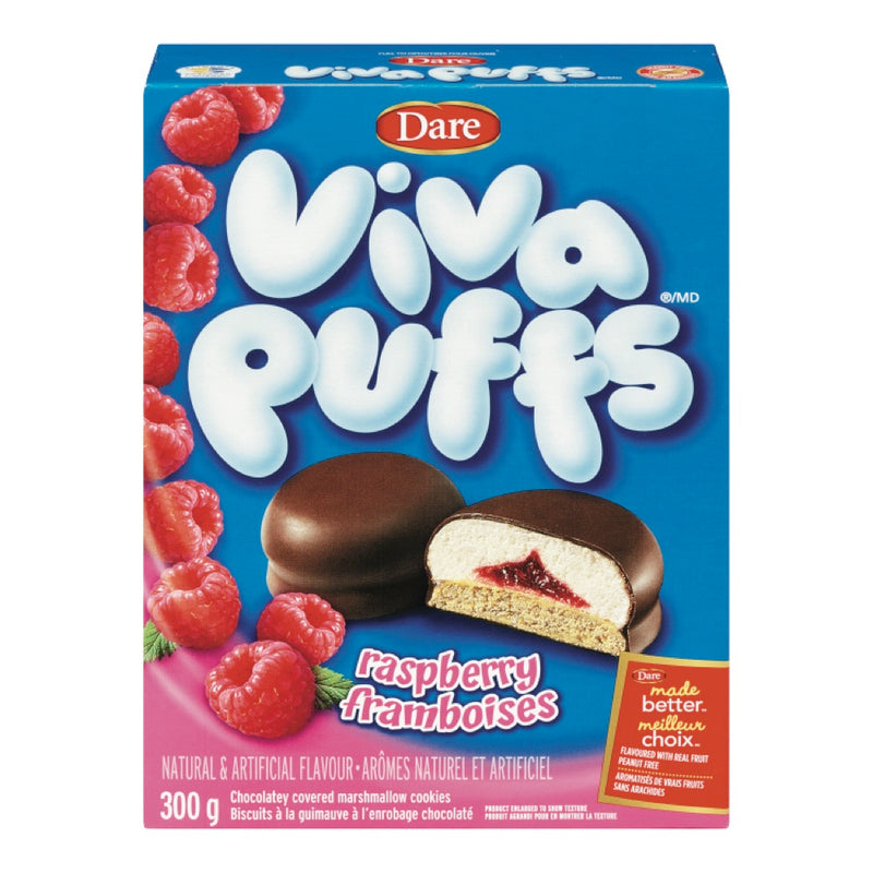 VIVA RASPBERRY PUFFS [300 gr]