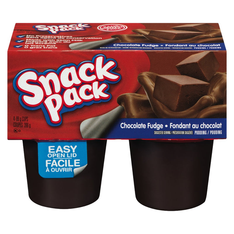 HUNTS CHOC FUDGE PUDDING [4 pkg]