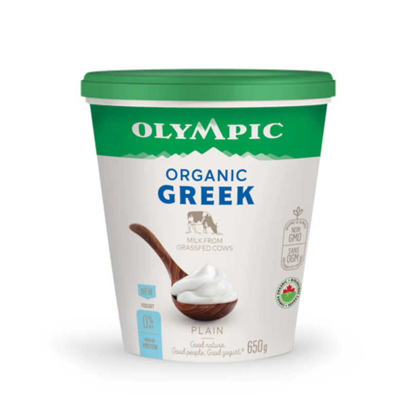 OLYMPIC ORGANIC GREEK PLAIN 0% [650 g]