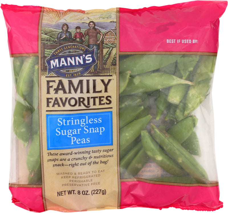 MANNS 8 OZ SUGAR SNAP PEAS [227 g]