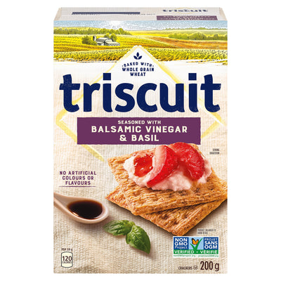 TRISCUIT CRACKERS BAL/BASIL [200 g]