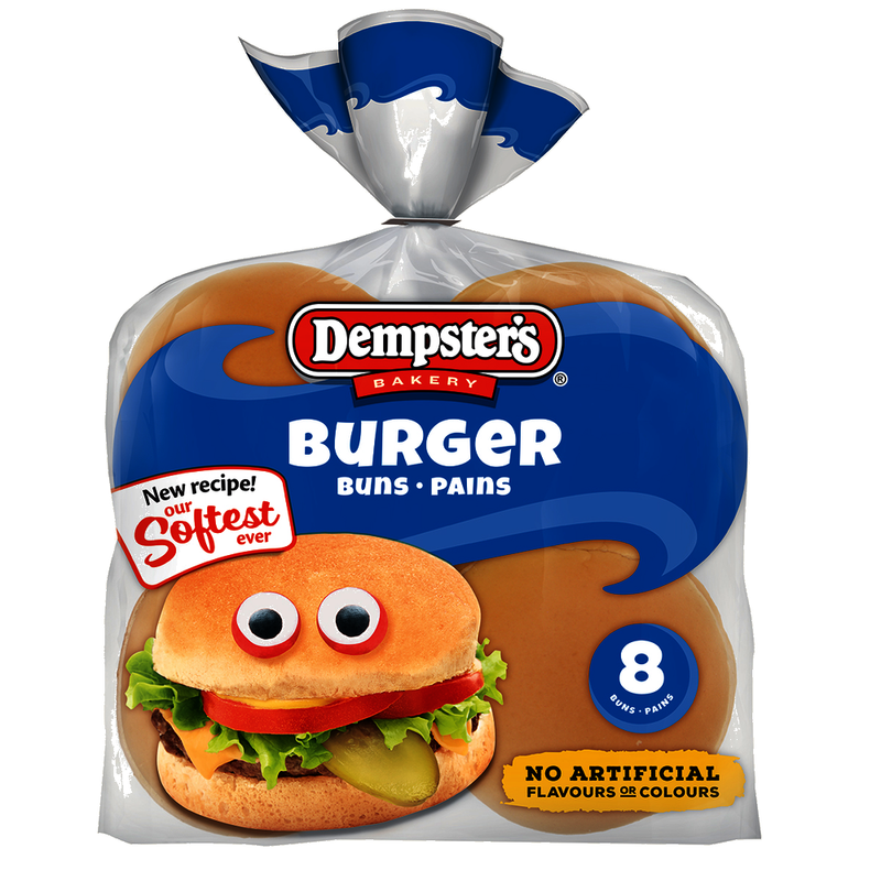 DEMPSTERS BURGER  BUN [8 pkg]