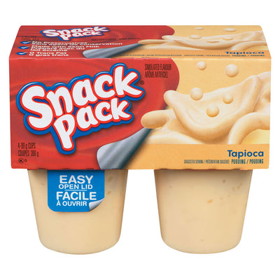 SNACK PACK TAPIOCA PUDDING [4 pkg]
