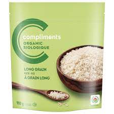 COMPLIMENTS ORG BROWN RICE [900 g]