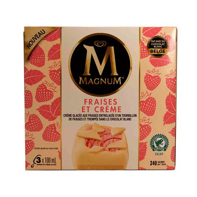 MAGNUM STRAWBERRIES CREAM [270 ml]