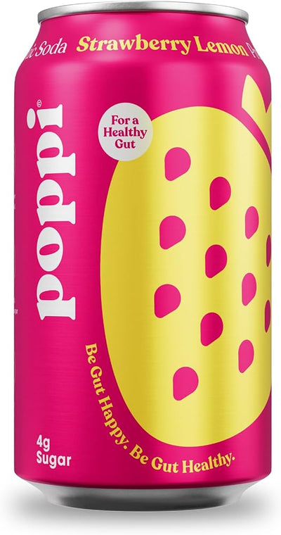 POPPI SODA STRAWBERRY LEMON [355 ml]