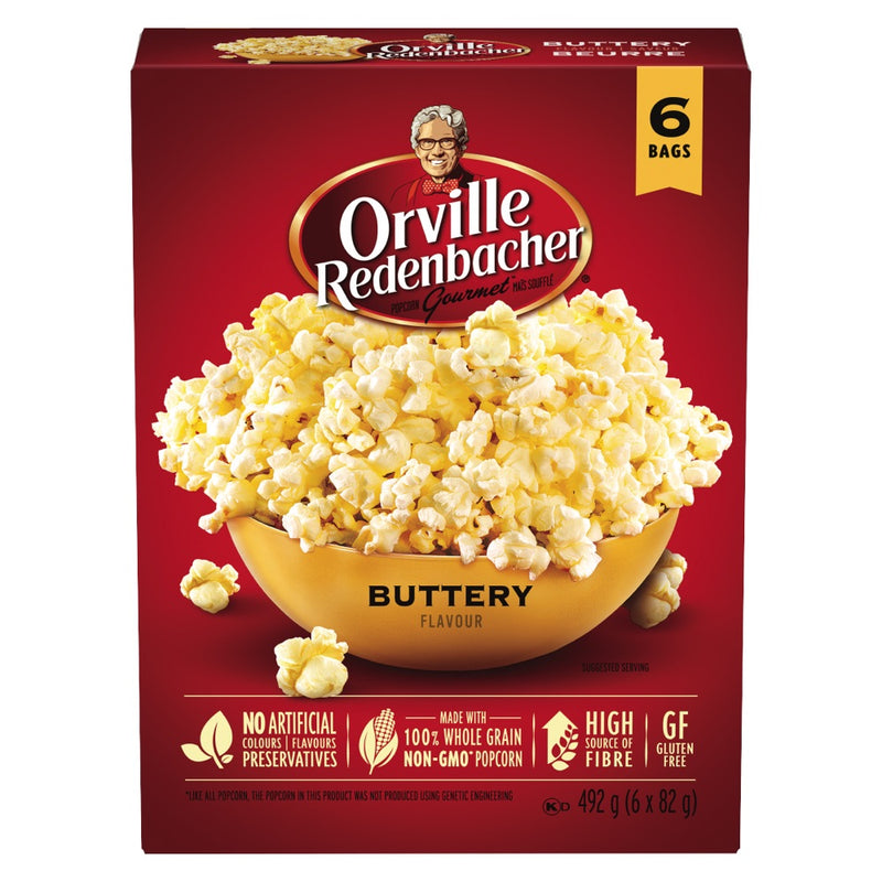 ORVILLE  POPCORN BUTTERY [492 g]