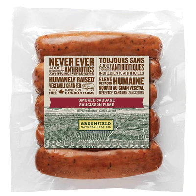 GREENFIELD NATURAL SMOKED SAUS [300 g]