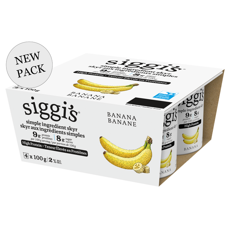 SIGGIS BANANA YOGOURT [4 pkg]