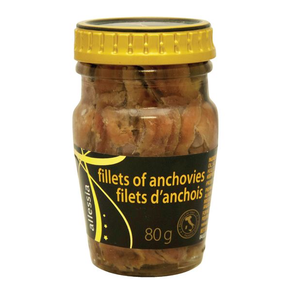 ALLESSIA ANCHOVIES FILLETS [80 g]