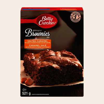 BETTY CROCKER BROWNIES SALTED [521 g]