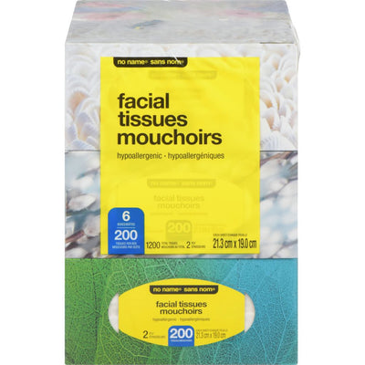 NN FACIAL TISSUE 200 [6 pkg]