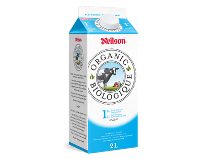 NEILSON ORGANIC 1% MILK [2 ltr]