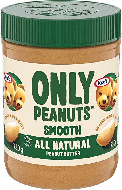 KRAFT ONLY PEANUTS PNUT BUTTER [750 g]