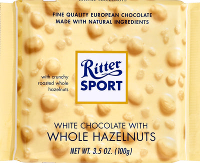 RITTER SPORT WHITE HAZELNUT [100 g]