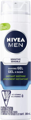 Nivea Men Sensitive Shaving Gel With Vitamin E, 200 ml,