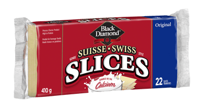 BD CHEESE SLICES SWISS [410 g]