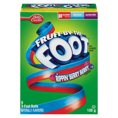 FRUIT BY THE FOOT RIPPIN BERRY [128 g]