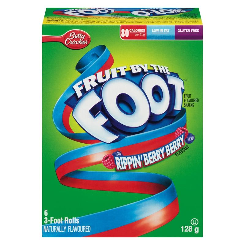 FRUIT BY THE FOOT RIPPIN BERRY [128 g]