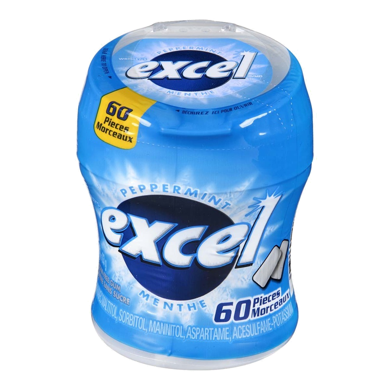 EXCEL PEPPERMINT 60PK [60 pcs]