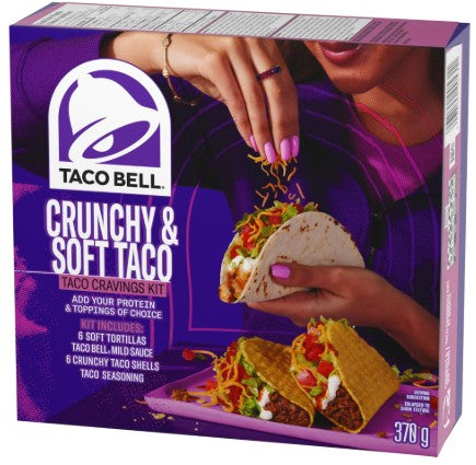 TACO BELL CRUNCHY &SOFT KIT [370 g]