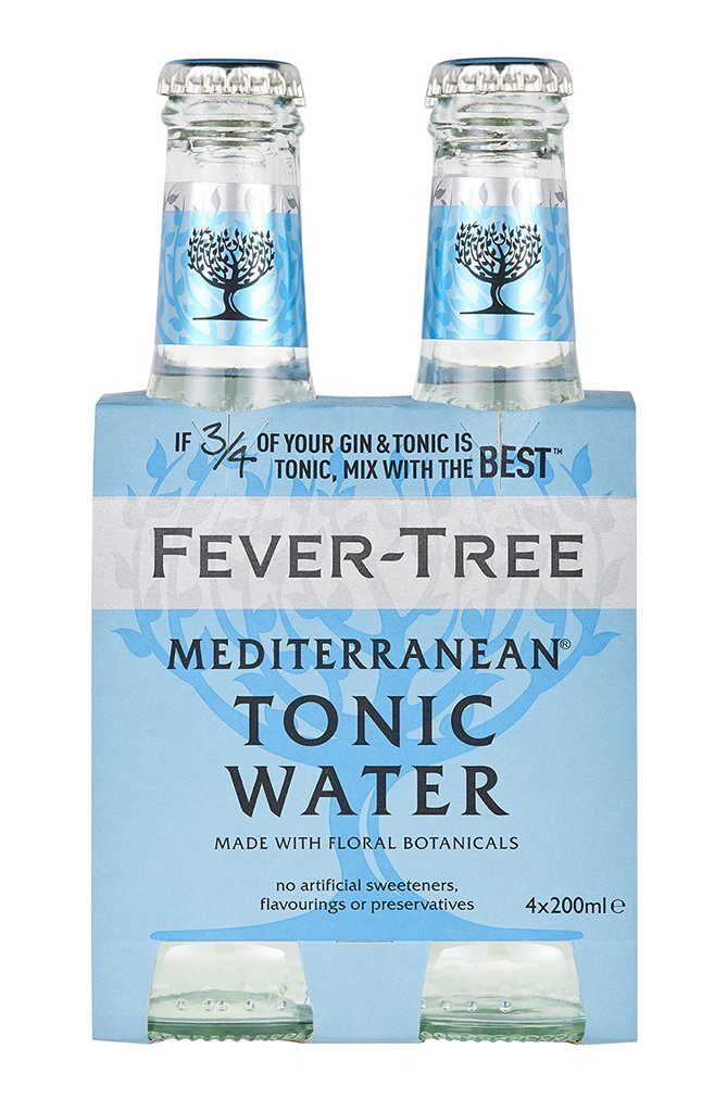 FEVER TREE MED TONIC WATER [4 pkg]