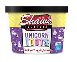 SHAWS UNICORN TOOTS ICE CREAM [1.5 ltr]