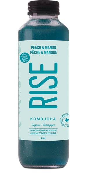 RISE KOMBUCHA PEACH & MANGO [414 ml]