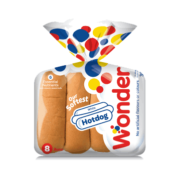 WONDER HOT DOG BUNS [8 pkg]