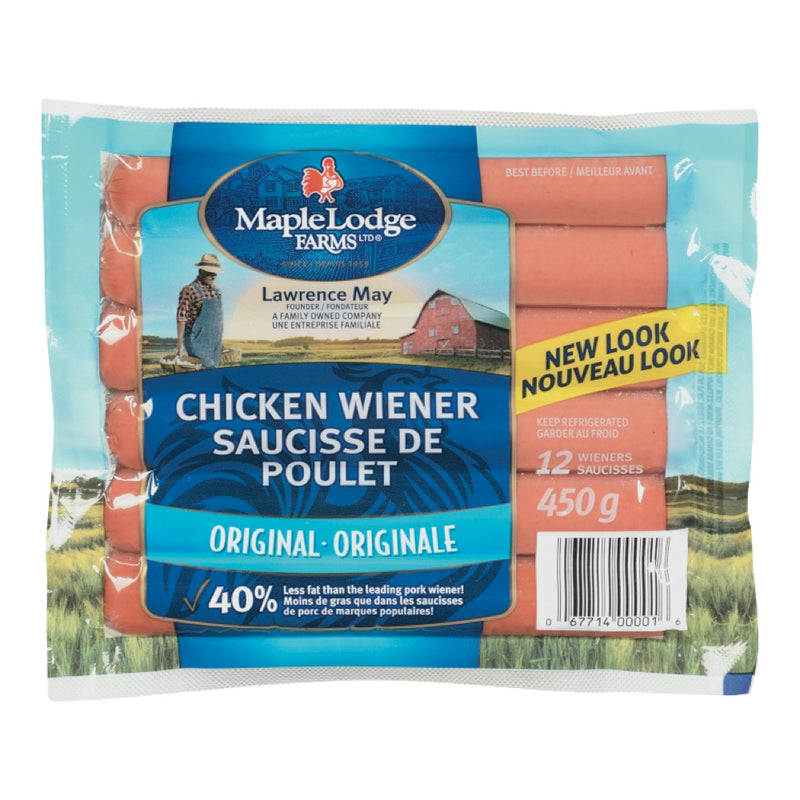 MAPLE LODGE CHICKEN WIENERS [450 g]