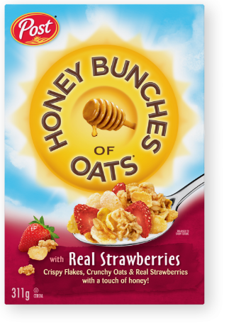 BUNCHS OF OATS STRAWBERRY [340 g]